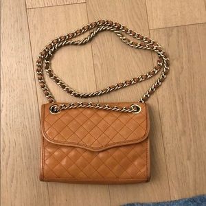 Rebecca Minkoff Tan Leather Quilted Purse